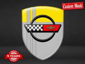 Corvette Autocollants Logo Affaires Sport Tuning Personnalisable
